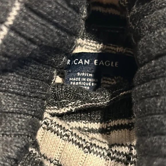 Striped American Eagle Sweater - Picture 2 of 2